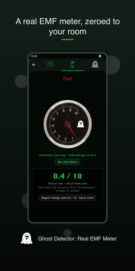 Ghost Detector: Real EMF Meter screenshot