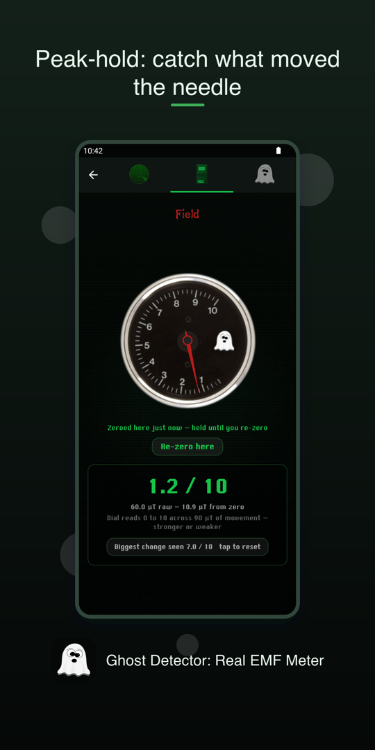 Ghost Detector: Real EMF Meter screenshot