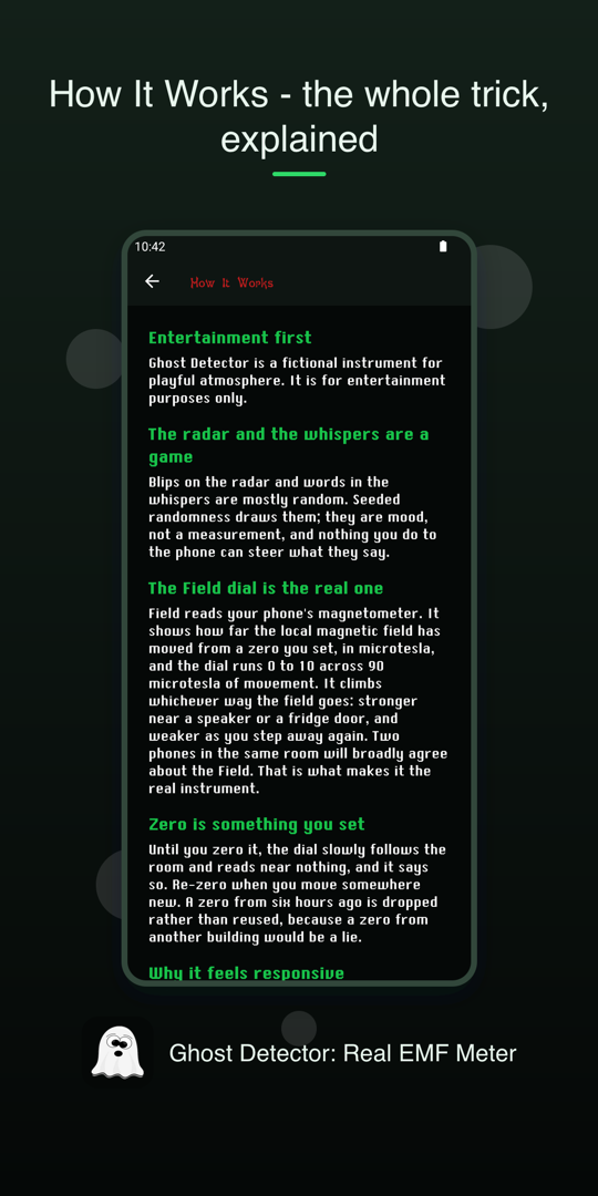Ghost Detector: Real EMF Meter screenshot